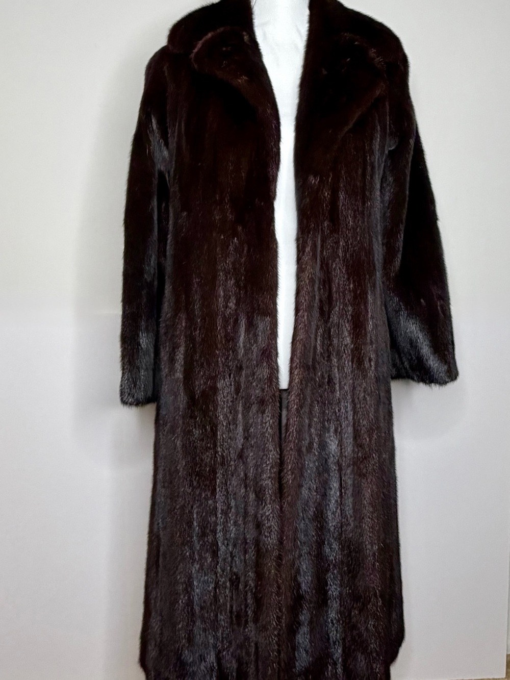 OSCAR DE LA RENTA VINTAGE FULL-LENGTH MINK